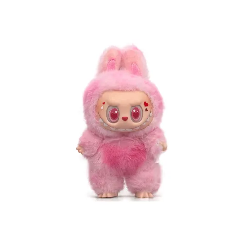 [Modified Doll] POP MART TCO Pink Bubbles, Cute Hang Tag Box Labubu Vinyl Doll, Height 16cm