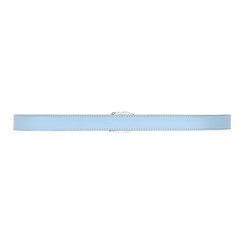 GUCCI Thin Belt Double G Buckle .8 Width-1