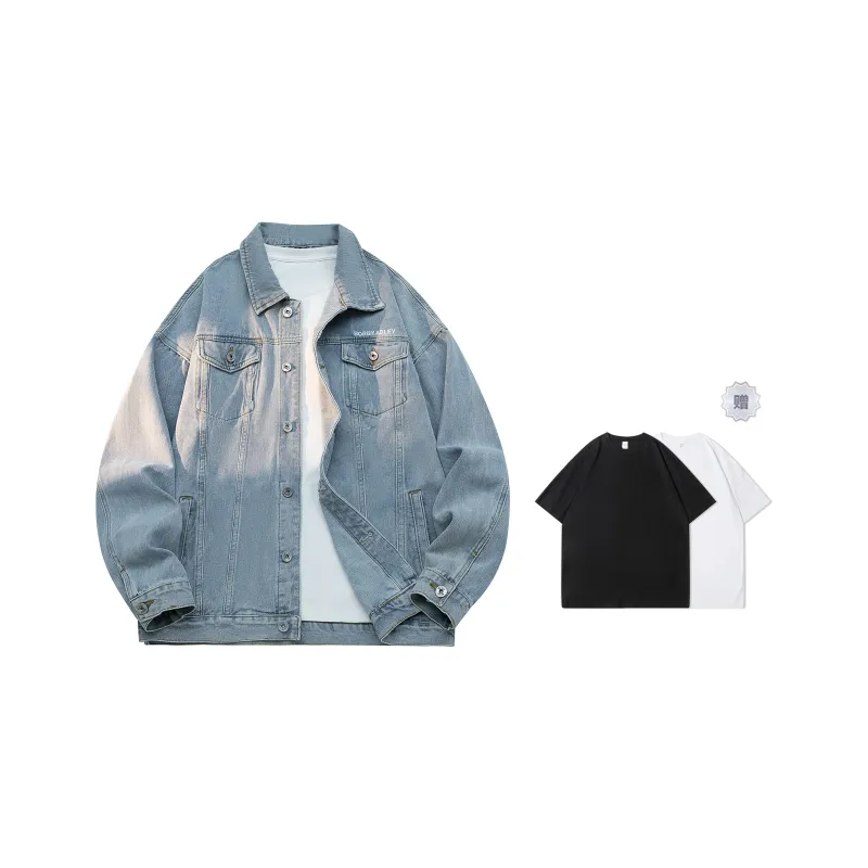 BOBBY ABLEY Denim Jackets Unisex-10