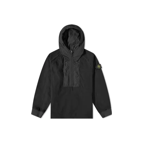 STONE ISLAND Jackets Men Black