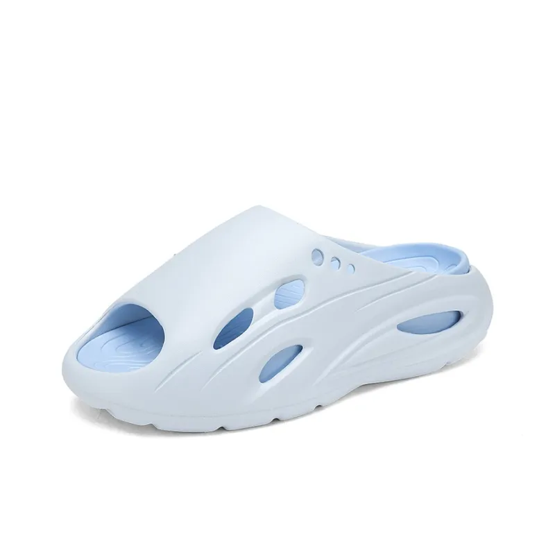 FCMM Cut Out Quiet Slip Resistant Massage Slide Slippers Men's-9