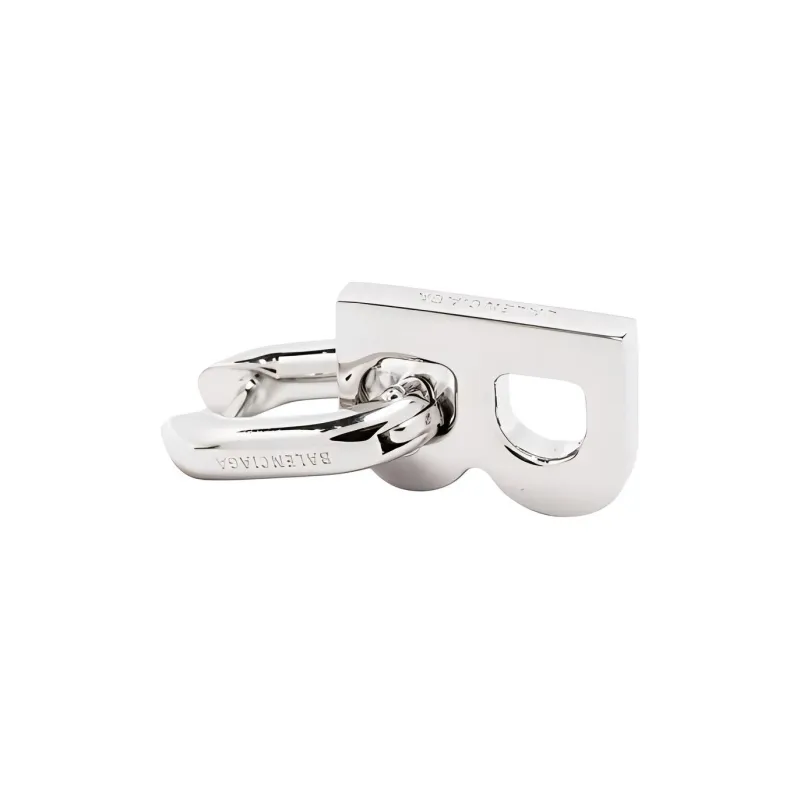 Balenciaga B Chain Xs Earrings-1