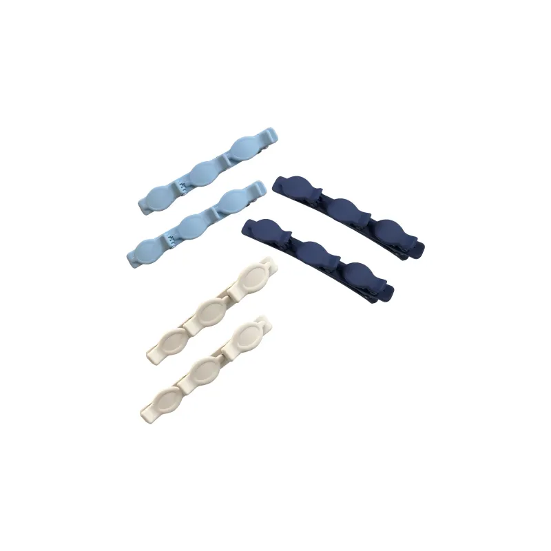 QIANFANGDAHUANGYE Acrylic/Resin Blue Hair Clip Women's-10