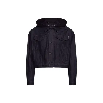 KARL LAGERFELD / Karl Lagerfeld Jeans Denim Jackets Men Black