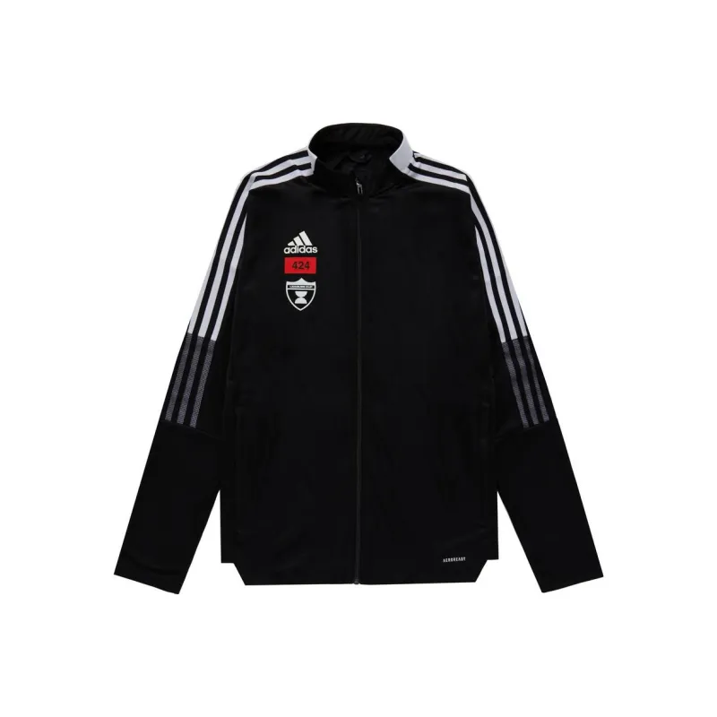 424 X Adidas X 424 SS23 Co-branded Series Jackets Unisex Black-0