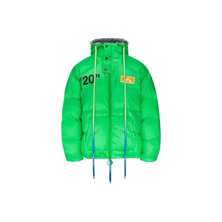 OFF WHITE Zipped Puffer-0