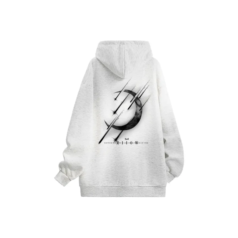 MIIOW Trend Party Series Sweatshirt Unisex Apricot-8