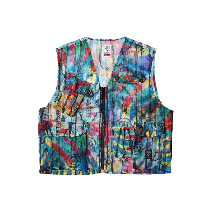 Supreme SOUTH2 WEST8 Bush Vest-0