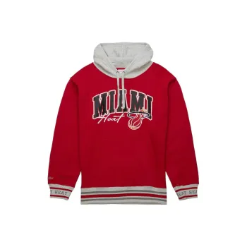 Mitchell & Ness x NBA Miami Heat Sweatshirt Men's Red