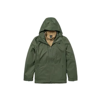 THE NORTH FACE City Outdoor Collection Waterproof And Windproof To Keep Warm Windbreaker Jacket Men's Green