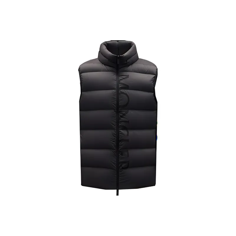 Moncler FW22 Vest Men's Charcoal Gray-0
