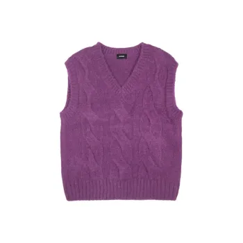 WE11DONE Vests Unisex Purple