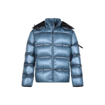 MONCLER GENIUS Down Jacket Winter Men's Gray Blue