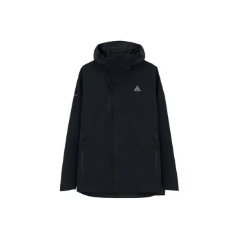 Anta Waterproof And Windproof Windbreaker Jacket Men's Basic Black