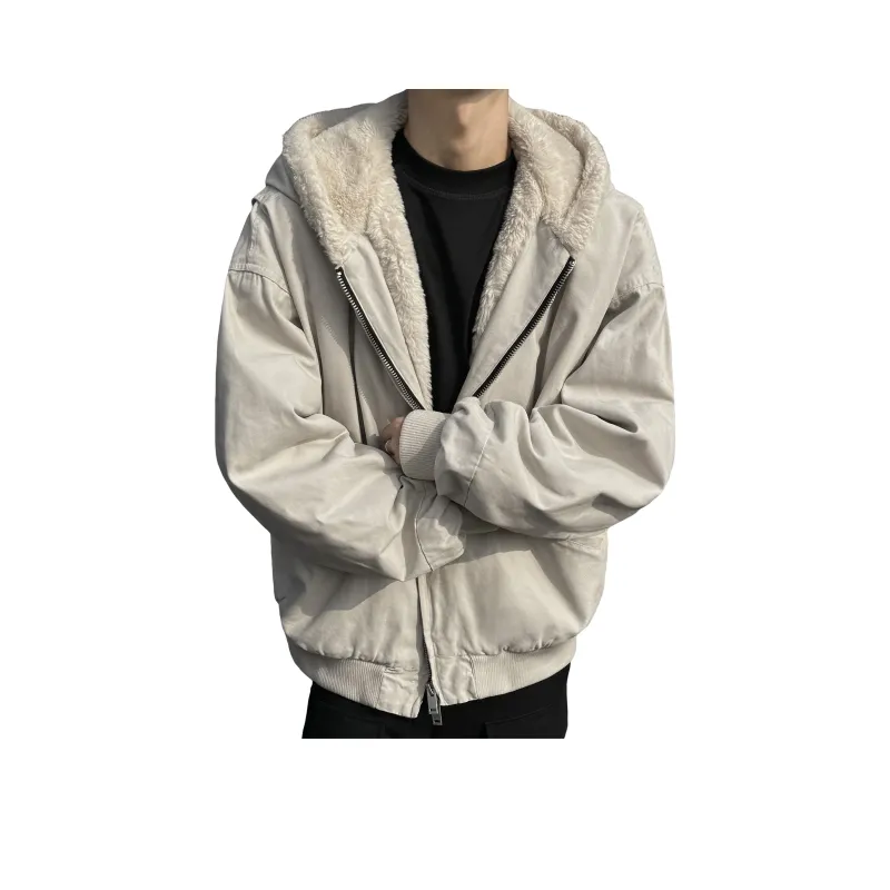 H.V.G.A Puffer Jacket Unisex Apricot-0