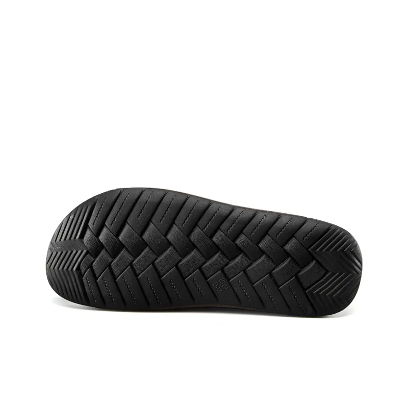 YEARCON Slide Slippers Men Brown-3