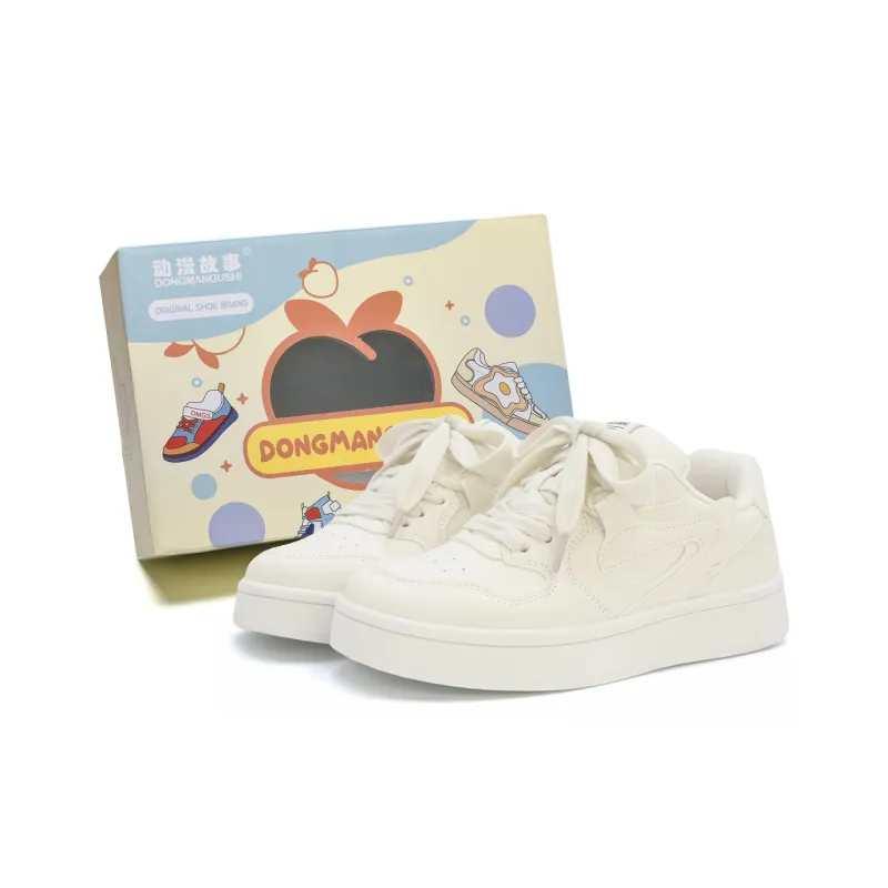 Anime Story Slip Resistant, Abrasion Resistant, Lightweight, Breathable Low Top Skateboard Shoes Women's-10
