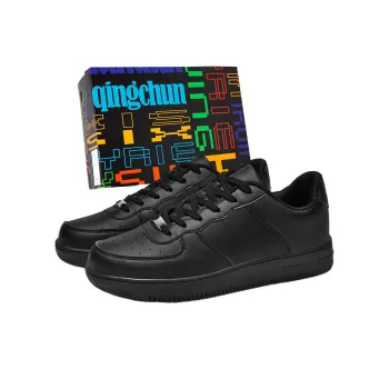SMDXDMS Slip Resistant, Abrasion Resistant, Breathable Low Top Skateboard Shoes Unisex