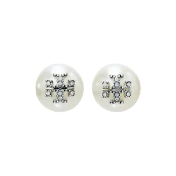 TORY BURCH Logo Embellished Earrings