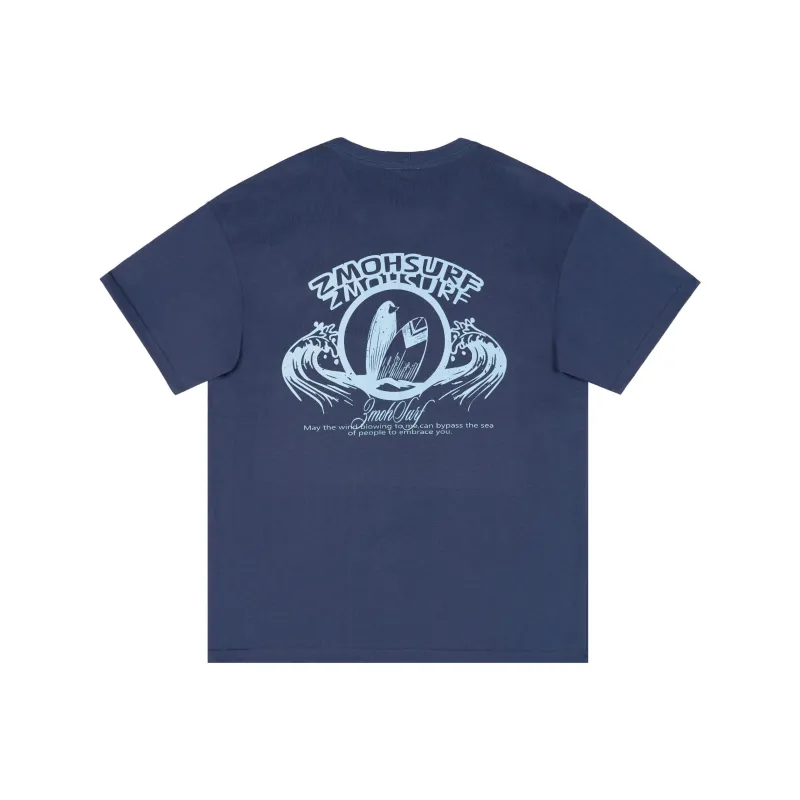 ZMOH Short Sleeved T Shirt Unisex Couple's-8