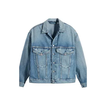Levis x AMBUSH FW22 Fitted Moderate Denim Jacket Spring And Autumn Men's Light Blue