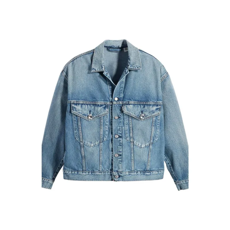Levis x AMBUSH FW22 Fitted Moderate Denim Jacket Spring And Autumn Men's Light Blue-0