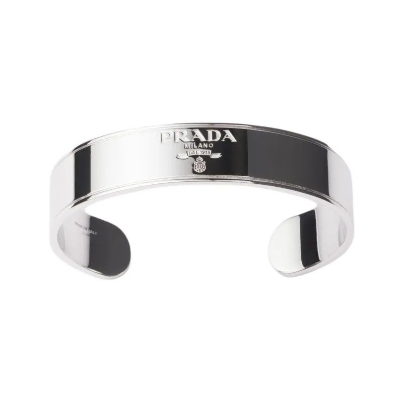 PRADA 925 Sterling Silver Bangles Unisex Silver-1