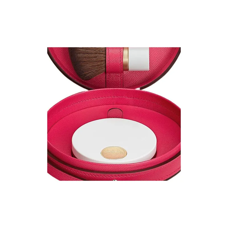 HERMES H Beauté Calfskin Shoulder Bag, Crossbody Bag Women's I6 Rose Extreme Ultimate Pink-4