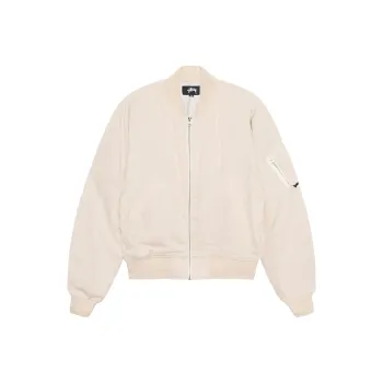 Stussy Linen Beach Bomber