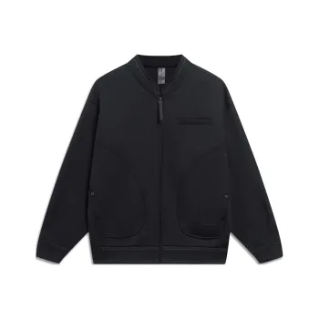 LiNing Li Ning X Jackie Chan Co branded Kung Fu Series Jackets & Coats Men's Black