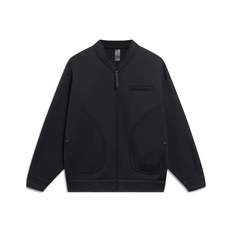 LiNing Li Ning X Jackie Chan Co branded Kung Fu Series Jackets & Coats Men's Black-0