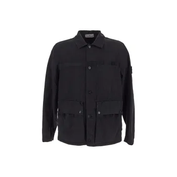 STONE ISLAND Buttoned Collared Jacket