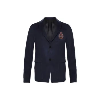 GUCCI Business Suit Coat Men's Navy Blue