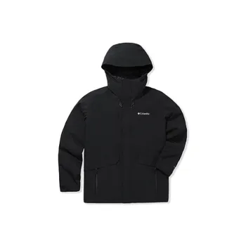 Columbia Waterproof, Windproof, Breathable, And Thermal Windbreaker Jacket Men's Black