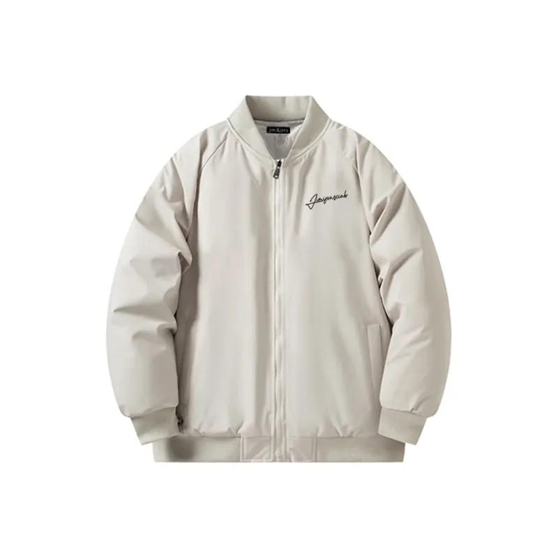 JIMI&JONS Baseball Collar Pilot Jackets & Coats Unisex-3