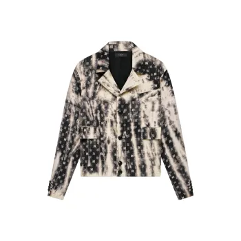 AMIRI Bleached Ma Paisley Work Jacket