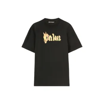 PALM ANGELS Burning Logo Tee 
