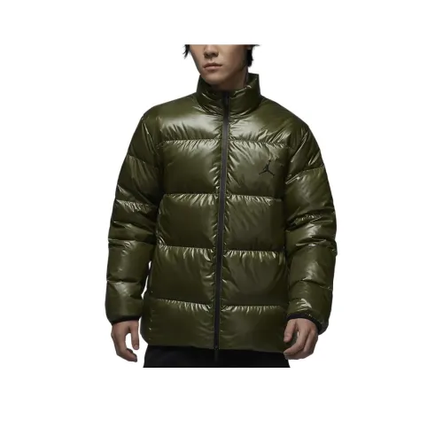 Jordan Down Jacket Men's Medium Olive Green/Black