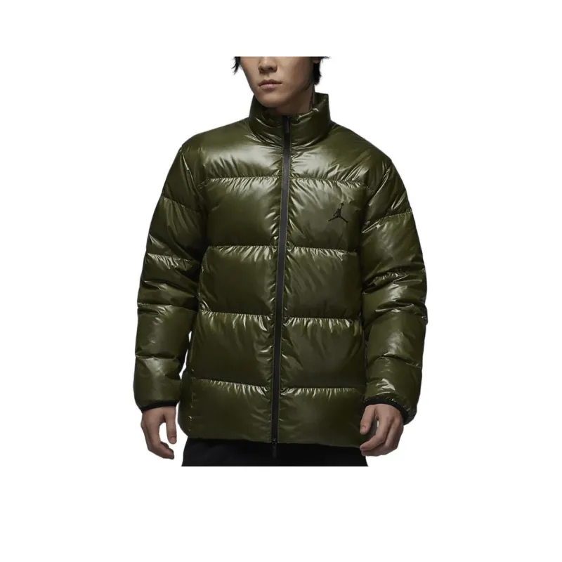 Jordan Down Jacket Men's Medium Olive Green/Black-0