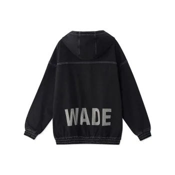 LiNing Denim Jacket Men's Black