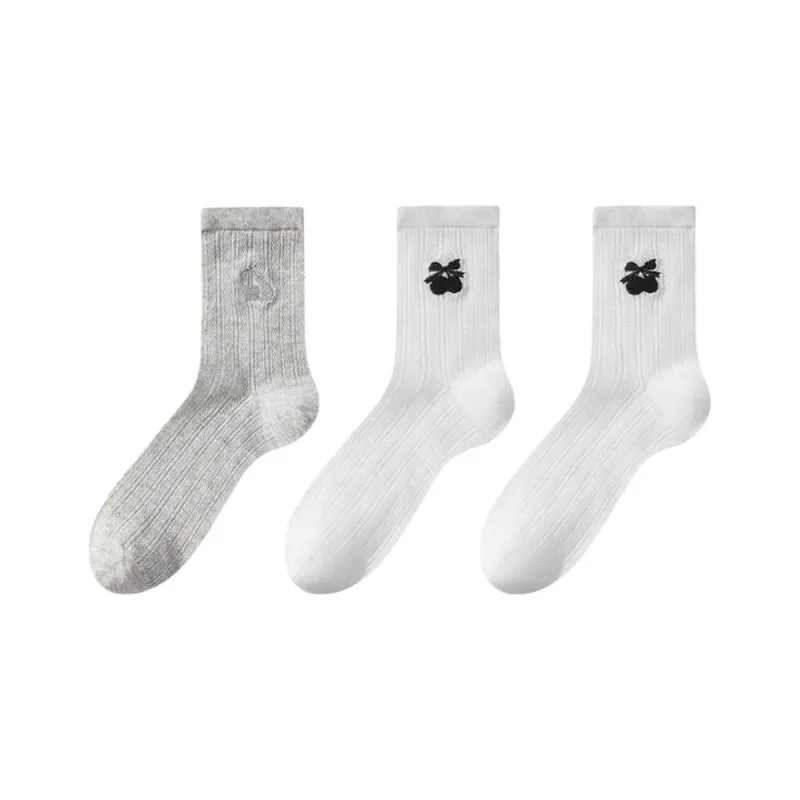 MADALLO Mid Calf Socks Women's Combo Set-2