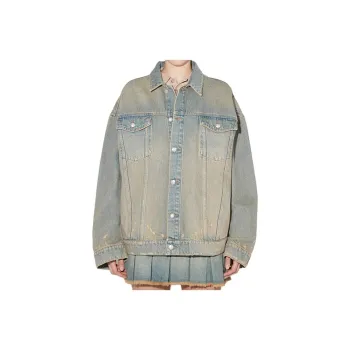Misbhv SS24 Jackets Coats Unisex Denim Blue