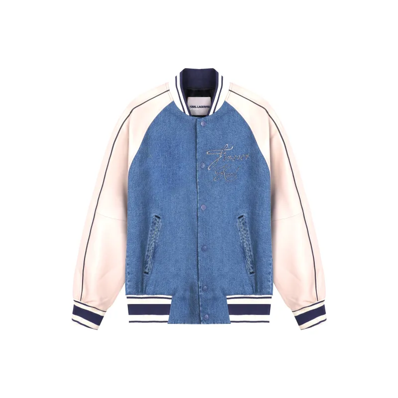 KARL LAGERFELD Jackets Coats Unisex Denim Blue-0