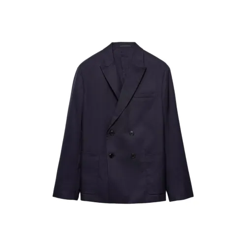 PRADA Jackets & Coats Men's Blue