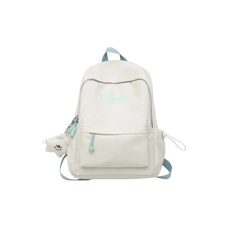 Moonshine Nylon Backpack Unisex Black/White/Red/Blue/Yellow-6