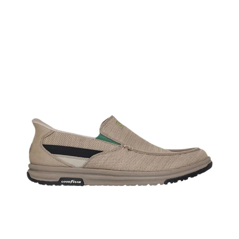 John Deere x Skechers Melson Men's Casual Shoes Men's Taupe-1