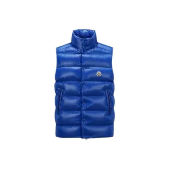 Moncler Tibb Series Vests Men Blue