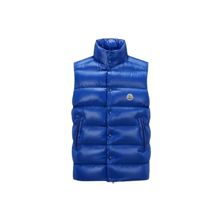Moncler Tibb Series Vests Men Blue-0