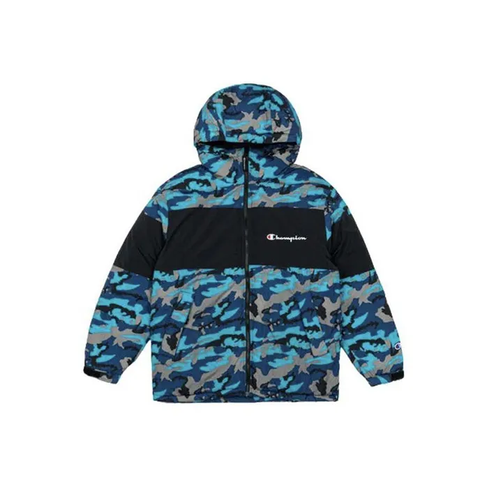 Champion Down Jackets Men Blue Multicolor-0