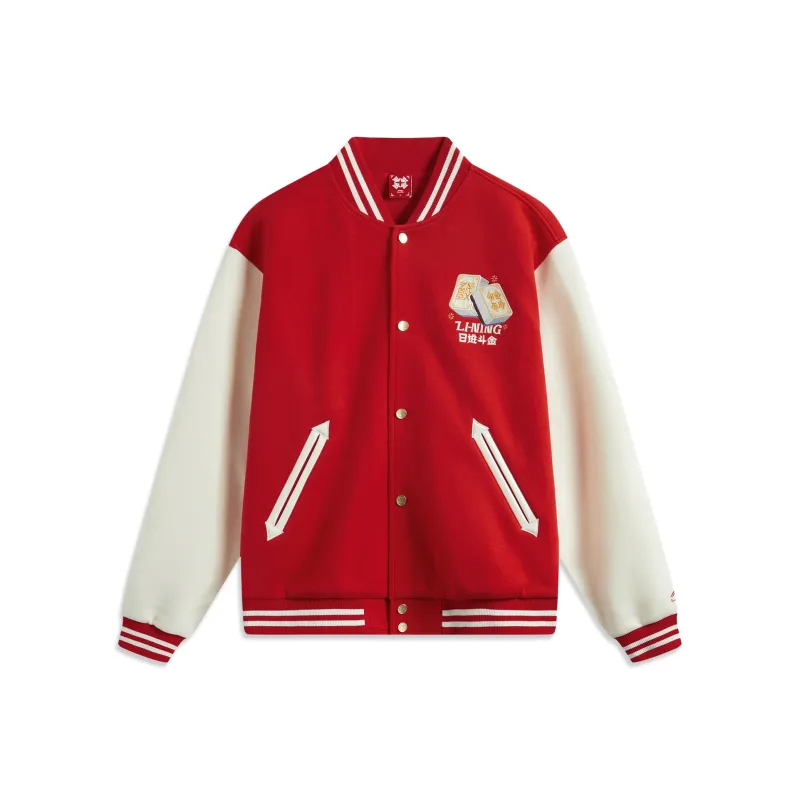 LiNing Rijin Doujin Collection Knitwear Men's Vermilion-0